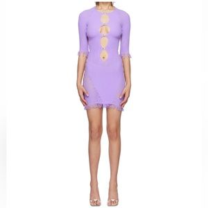 Poster Girl Purple Miranda dress